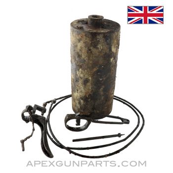 No.2 MK.1 AFV Smoke Grenade Discharger Barrel Parts Group, 4 Inch Bore British *Good* 