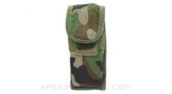 M-16 Single Mag Pouch, Woodland *Good*