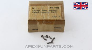 Webley Auxiliary Lever Spring, Box of 5 *NOS* 