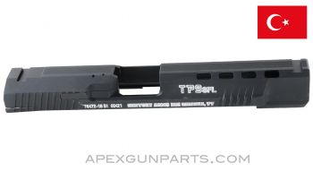 Canik TP9 SFL Long Slide for PARTS only! Includes Extractor & End Cap, 9X19 *Cracked Rail-As Is* 