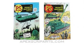 US Army technical bulletins 1974 PS The Preventive Maintenance Monthly #258, #259, *Very Good* condition
