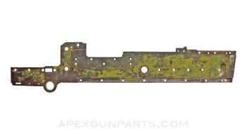FN MAG58 Side Plate, Left Side, Stripped, South African Paint *Good* 