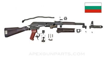 Bulgarian AK-74 Parts Kit, Plum Polymer Furniture, No Firing Pin, 5.45x39 *Good*  