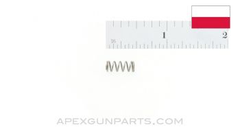 AK Rear Sight Coil Spring for Elevation Button, NEW