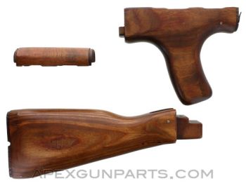 Romanian AK-47/ AKM Laminated Stock and Handguard Set, *Refinished* w/ Blemish 