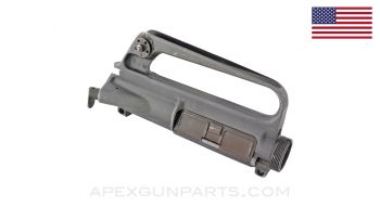 Colt M16A1 Upper Receiver w/Teardrop Forward Assist, Complete, Gray Color *Good* 