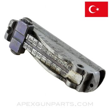 Turkish M1903 Mauser Rear Sight Base Assembly *Good*