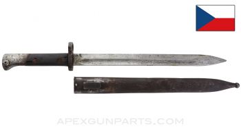 Czech M1924 Bayonet and Scabbard *Poor*