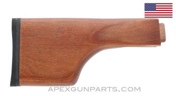 Club Foot Buttstock for Double Tang RPK Receivers, Blemished, US Made 922(r) Compliant Part *NOS* 