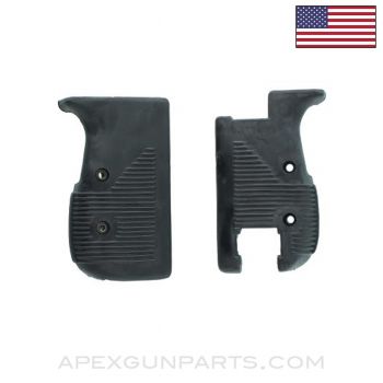 UC9 UZI Pistol Grip Panel Set (Left & Right), Black, US Made, *NEW*