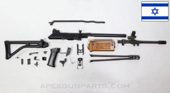Galil ARM Parts Kit, w/ Wood Handguard & Bipod, No Bipod Spring, .223/5.56 *Very Good* 