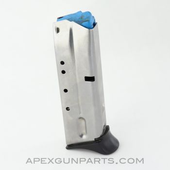 Smith & Wesson 4013 / 4052 / 4056 Magazine, 9rd, w/ Finger Ext, Blue Follower, .40 S&W *Good*
