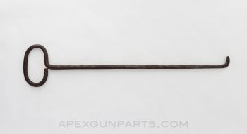 MG Ruptured Cartridge Remover Tool Rod, Oval Loop Handle, Steel, 12.625" Long *Good*