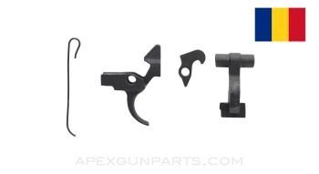 AK Semi-Auto Trigger Parts Set, Romanian, *NOS* 