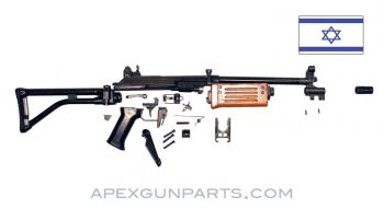 Galil ARM Parts Kit with Wood Handguard, IMI Israel, .223 / 5.56x45 NATO, *Very Good* 