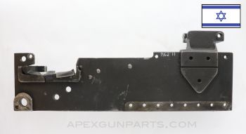 Browning 1919 Left Hand Side Plate (LHSP), w/ Rear Sight Base, Bent Pawl Bracket, 7.62 NATO *Good* 