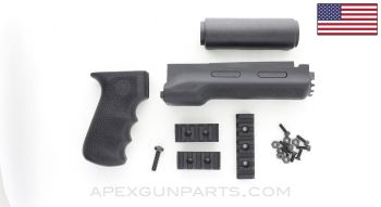 AK-47 / AK-74 Hogue Grip & Handguard Set, Black, US 922(r) Compliance Parts, *NEW / As-Is*