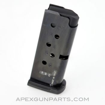 Ruger LCP Magazine, 6rd, Made in Italy, .380 ACP *Good*