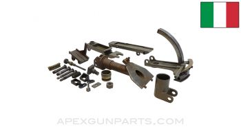 Breda M37 Cradle and Anti-Aircraft Top Extension Mount Parts, Unassembled, Incomplete Set *Good* 