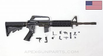 Colt Carbine Model 723 Parts Kit, Broken Dust Cover, 14.5" Barrel, 3-round Burst, 5.56x45 NATO *Good*