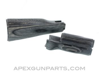 C39 Milled Stock Set, Black Laminate w/Blemishes, US Made 922 (r) Compliant Part, *NEW* 