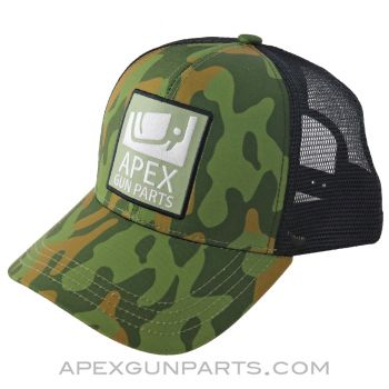APEX Retro Snapback Cap, Norwegian M/98 Camouflage Pattern *NEW* 