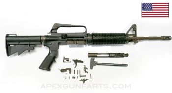 Colt Model 720 XM4 Carbine Parts Set, 14.5" Barrel, Colt N1 4-Position Carbine Buttstock, F/A 1/7, 5.56X45 NATO *Very Good*