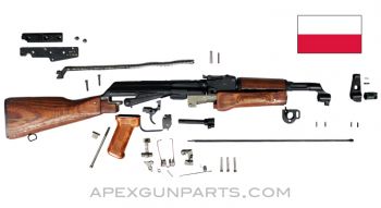 Polish AKML Parts Kit W/Night Vision Mounting Rail, 1988 dated, Matching, 7.62X39, *Very Good to Excellent* 