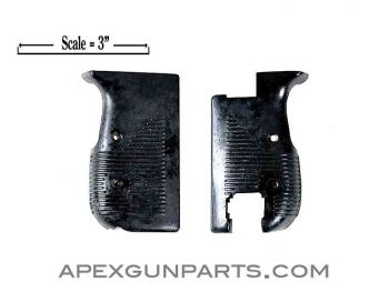 Uzi Pistol Grip Panel Set, Plastic, Used