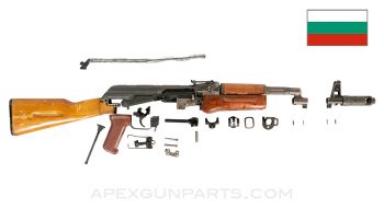 Bulgarian AK-74 Parts Kit, Wood Stock Set, 5.45x39 *Good* ONE-OFF