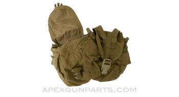USMC Canteen Pouch Tan, Coyote Brown, *Good*